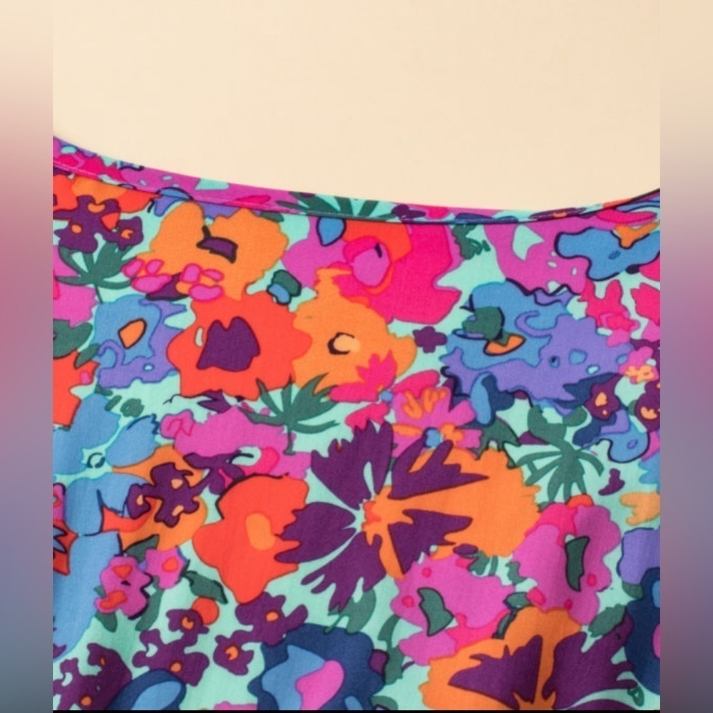 Floral Maxi Dress in Vibrant Print - Picture 14 of 15